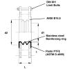 PTFE expansion joint  | 2 waves